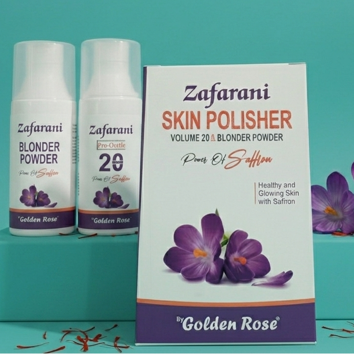 Golden Rose Zafarani Blonder Powder And Skin Polish