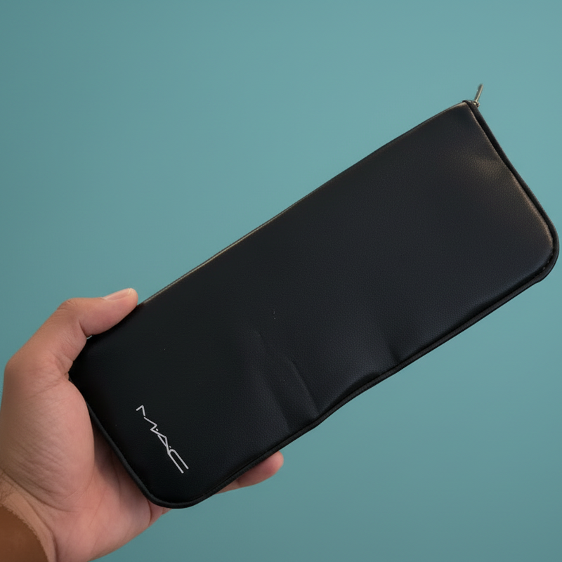 MAC Makeup Brush Set with Black Travel Case