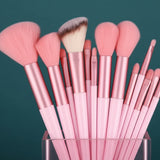 13 Pieces Soft Fluffy Makeup Brush Set