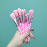 13 Pieces Soft Fluffy Makeup Brush Set